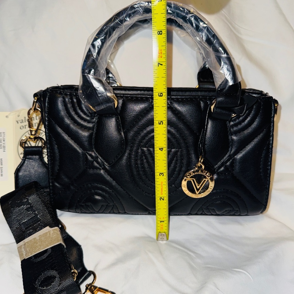 Valentino Orlandi Quilted Black Mini Bag - Picture 3 of 8